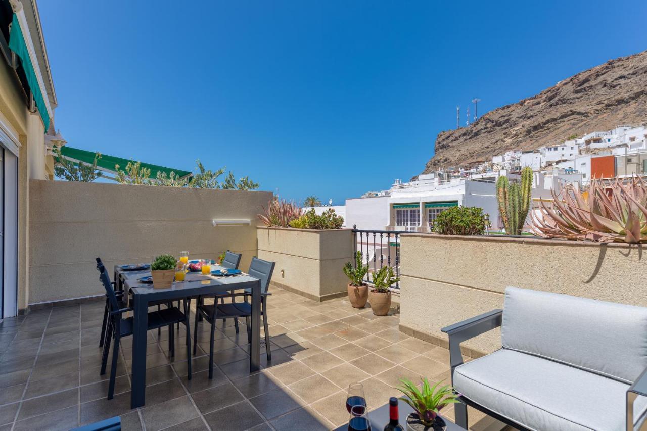 Amarre Moon Apartment Puerto De Mogan Ngoại thất bức ảnh