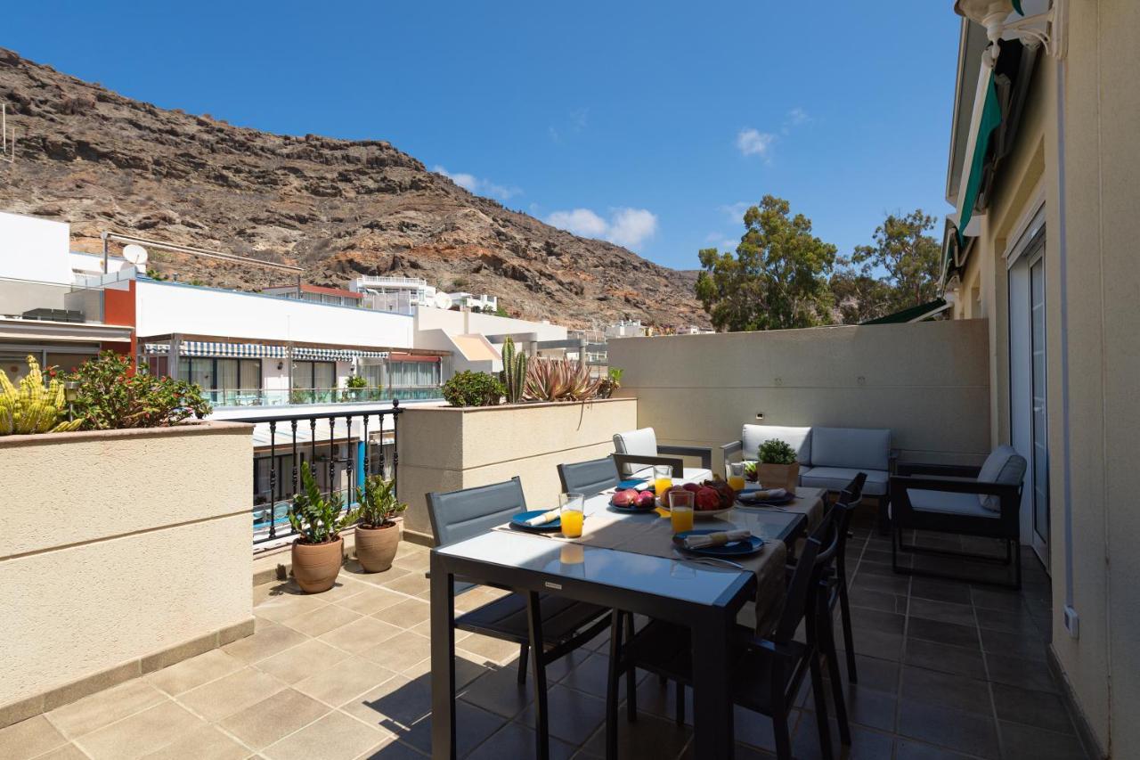 Amarre Moon Apartment Puerto De Mogan Ngoại thất bức ảnh