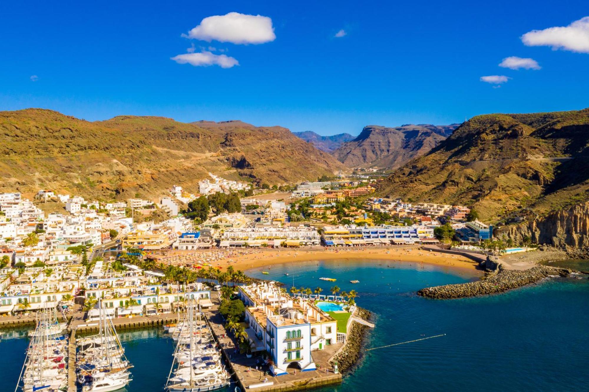 Amarre Moon Apartment Puerto De Mogan Ngoại thất bức ảnh